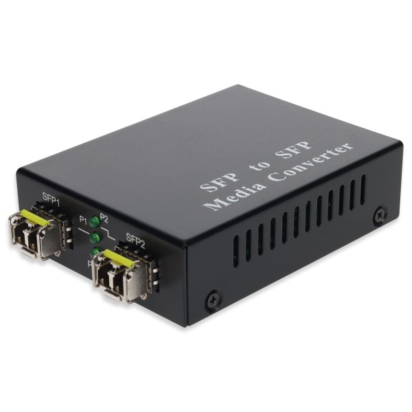 AddOn Networks ADD-GMC-SMSM-6LC network media converter 1000 Mbit/s 1550 nm Black