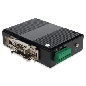 AddOn Networks Managed 4x10/100Base-TX(RJ-45) to 2 Open SFP port Industrial Media Converter Switch