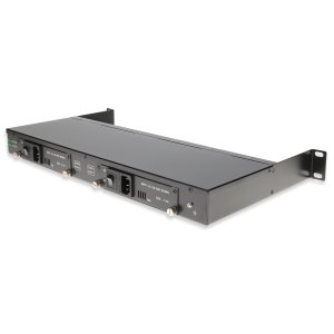 AddOn Networks Industrial Chassis for 1G Media Converter, Rack mountable 1U, 12 slots. Dual AC Power Supply