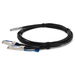 AddOn Networks Arista Networks CAB-Q-Q-100G-2-5M to Mellanox MCP1600-C02A Compatible TAA 100GBase-CU QSFP28 to 2xQSFP28 Direct Attach Cable (Passive Twinax, 2.5m)