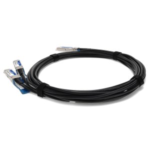 AddOn Networks Arista Networks CAB-Q-Q-100G-2-5M to Mellanox MCP1600-C02A Compatible TAA 100GBase-CU QSFP28 to 2xQSFP28 Direct Attach Cable (Passive Twinax, 2.5m)