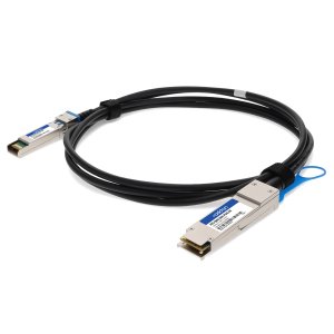 AddOn Networks ADD-QMX1SME-PDAC2M InfiniBand/fibre optic cable 2 m QSFP+ SFP+ DAC Black