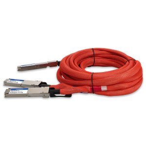 AddOn Networks Mellanox MCA7J60-N005 Compatible TAA 800GBase-CU OSFP112 to 2xOSFP112-RHS Direct Attach Cable (Active Twinax, 5m, Infiniband)