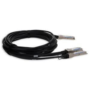 AddOn Networks MCP7H50-V001R30-AO InfiniBand/fibre optic cable 1 m QSFP56 2x QSFP56 Black