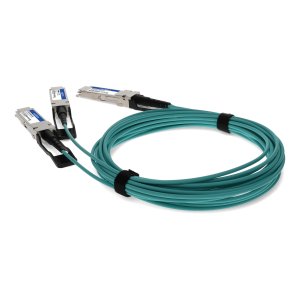 AddOn Networks MFS1S50-H005V-AO InfiniBand/fibre optic cable 5 m QSFP56 2x QSFP56 AOC Aqua colour