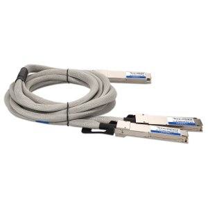 AddOn Networks MSA and TAA 800GBase-CU OSFP112 to 2xOSFP112-RHS Direct Attach Cable (Passive Twinax, 2.5m, Infiniband)