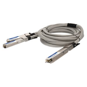 AddOn Networks MSA and TAA 800GBase-CU OSFP112 to 2xOSFP112-RHS Direct Attach Cable (Passive Twinax, 2m, Infiniband)