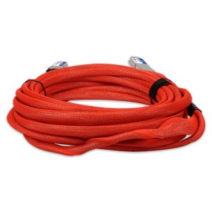 AddOn Networks MSA and TAA 400GBase-CU OSFP to 2xQSFP56 Direct Attach Cable Direct Attach Cable (Active Twinax, 5m)