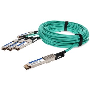 AddOn Networks Q400G-4Q56G-AOC2M-C-AO InfiniBand/fibre optic cable 2 m QSFP-DD 4x QSFP56 AOC Aqua colour