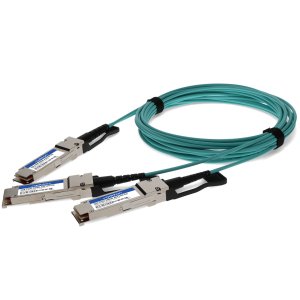 AddOn Networks Q56-2Q56-200GB-AOC15M-AO InfiniBand/fibre optic cable 15 m QSFP56 2x QSFP56 AOC Aqua colour