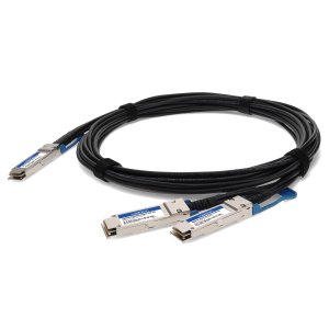 AddOn Networks QSFP28-2QSFP28-PDAC2-5M-AO InfiniBand/fibre optic cable 2.5 m 2x QSFP28 DAC Black