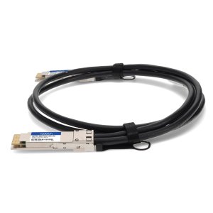 AddOn Networks Cisco QDD-400-CU1M Compatible TAA 400GBase-CU QSFP-DD to QSFP-DD Direct Attach Cable (Passive Twinax, 1.5m)
