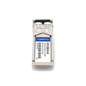 AddOn Networks MSA and TAA 1/10GBase-SR SFP+ Dual-Rate Transceiver (MMF, 850nm, 300m, LC, DOM, -40 to 85C)