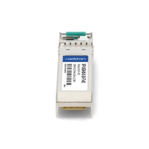 AddOn Networks Fortinet Compatible TAA 10GBase-BX SFP+ Transceiver (SMF, 1330nmTx/1270nmRx, 20km, LC, DOM)
