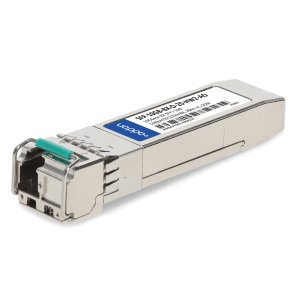 AddOn Networks Huawei Compatible TAA 10GBase-BX SFP+ Transceiver (SMF, 1330nmTx/1270nmRx, 20km, LC, DOM)