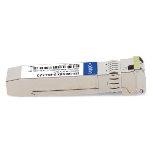 AddOn Networks Juniper Networks Compatible TAA 10GBase-BX SFP+ Transceiver (SMF, 1550nmTx/1490nmRx, 80km, LC, DOM, -40 to 85C)