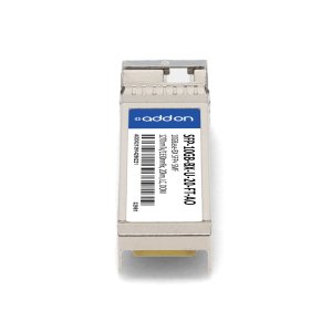 AddOn Networks Fortinet Compatible TAA 10GBase-BX SFP+ Transceiver (SMF, 1270nmTx/1330nmRx, 20km, LC, DOM)