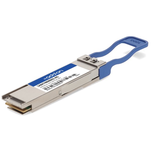 AddOn Networks Alcatel-Lucent Nokia 1AB474800003 Compatible TAA 100GBase-LR4 QSFP28 Transceiver (SMF, 1295nm to 1309nm, 10km, LC, DOM)