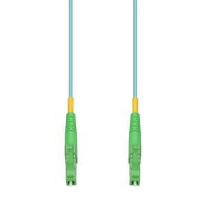 AddOn Networks 7m ALC to ALC Aqua OM4 Simplex OFNP (Plenum-Rated) Fiber Patch Cable