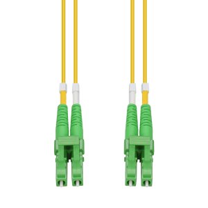 AddOn Networks 90m ALC to ALC Yellow OS2 Duplex OFNR (Riser-Rated) SMF Fiber Patch Cable
