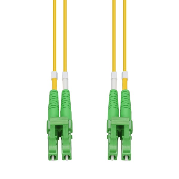 AddOn Networks 90m ALC to ALC Yellow OS2 Duplex OFNR (Riser-Rated) SMF Fiber Patch Cable