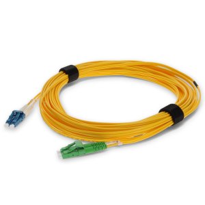 AddOn Networks 6m ALC (Male) to LC (Male) Yellow OS2 Duplex Fiber OFNR (Riser-Rated) Patch Cable