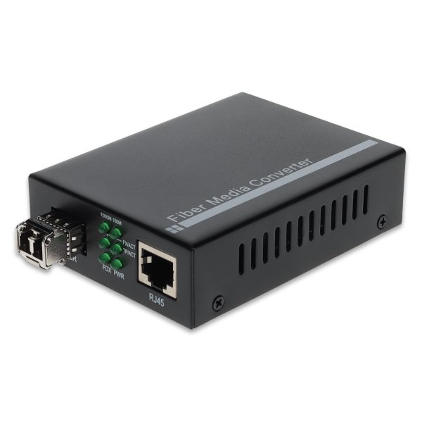AddOn Networks ADD-GMC-SX-LC network media converter 1000 Mbit/s 850 nm Multi-mode Black