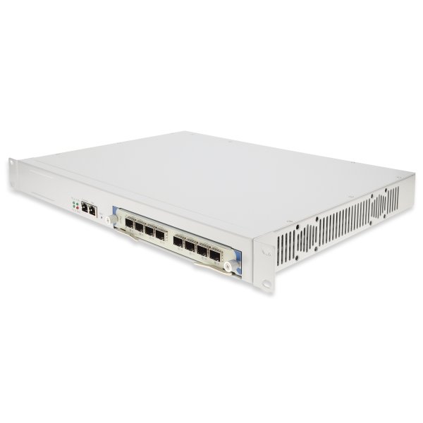 AddOn Networks 25G OEO LineCard 4xSFP28 to 4xSFP28 1U Managed Chassis with DC+DC power supply in Kits