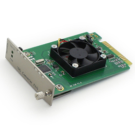 AddOn Networks ADD-MCC-10G-FANCARD network media converter Internal 10000 Mbit/s Green, Stainless steel