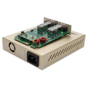 AddOn Networks ADD-MCC10G2SFP-SK-DC network media converter Internal 10000 Mbit/s Multicolour