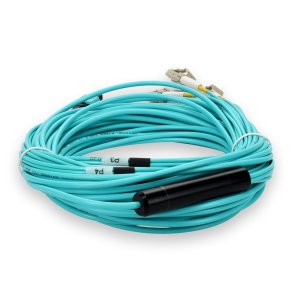 AddOn Networks ADD-MPO-4LC20M5OM4P InfiniBand/fibre optic cable 20 m 8x LC LOMM Aqua colour