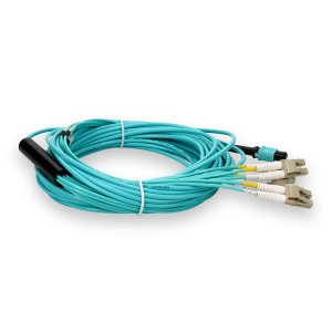 AddOn Networks ADD-MPO-4LC20M5OM4P InfiniBand/fibre optic cable 20 m 8x LC LOMM Aqua colour