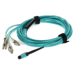 AddOn Networks ADD-MPO-4LC2M5OM4P InfiniBand/fibre optic cable 2 m 8x LC LOMM Aqua colour