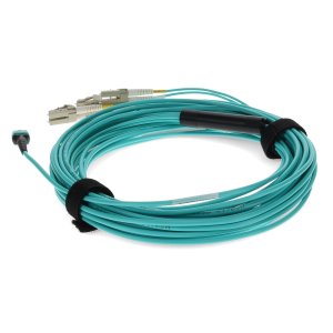 AddOn Networks ADD-MPO-4LC2M5OM4P InfiniBand/fibre optic cable 2 m 8x LC LOMM Aqua colour