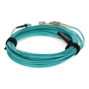 AddOn Networks ADD-MPO-4LC2M5OM4P InfiniBand/fibre optic cable 2 m 8x LC LOMM Aqua colour
