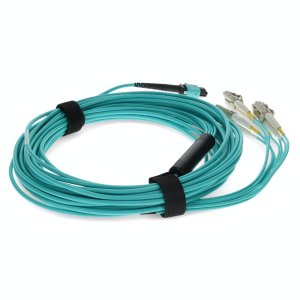 AddOn Networks ADD-MPO-4LC2M5OM4P InfiniBand/fibre optic cable 2 m 8x LC LOMM Aqua colour