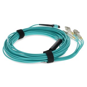 AddOn Networks ADD-MPO-4LC4M5OM4P InfiniBand/fibre optic cable 4 m 8x LC LOMM Aqua colour