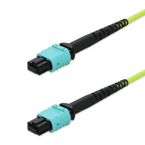 AddOn Networks ADD-MPOMPO-1M5OM5P InfiniBand/fibre optic cable 1 m MPO OFNP Aqua colour, Lime