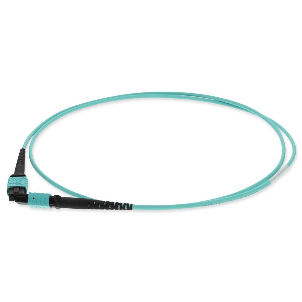 AddOn Networks ADD-MPOMPO-2-5M5OM4 InfiniBand/fibre optic cable 2.5 m MPO OFNR Aqua colour
