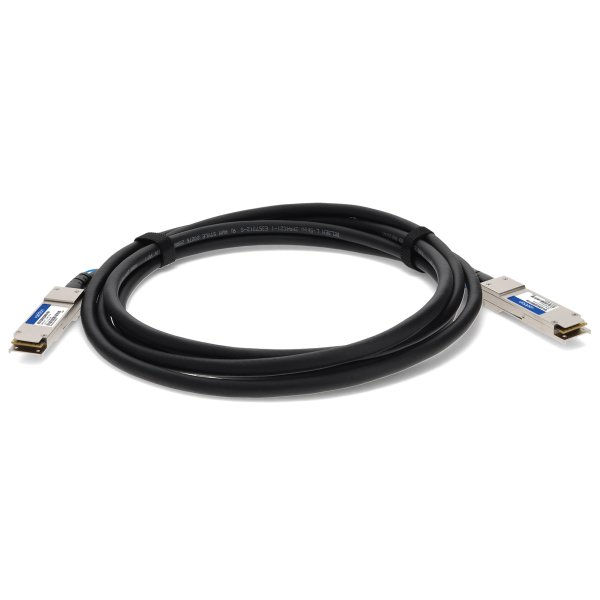 AddOn Networks ADD-Q28AUQ28MX-P1M InfiniBand/fibre optic cable 1 m QSFP28 DAC Black