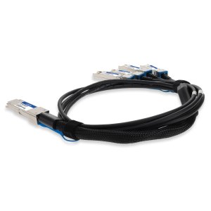 AddOn Networks Cisco QSFP-4SFP25G-CU5M to Mellanox MCP2M00-A005 Compatible TAA 100GBase-CU QSFP28 to 4xSFP28 Direct Attach Cable (Passive Twinax, 5m)