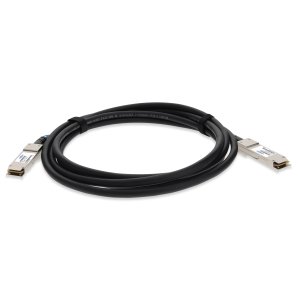 AddOn Networks Dell DAC-Q28-100G-3M to Extreme Networks 10413 Compatible TAA 100GBase-CU QSFP28 to QSFP28 Direct Attach Cable (Passive Twinax, 3m)
