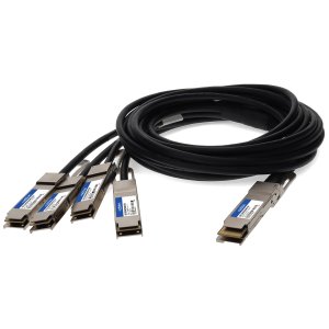 AddOn Networks ADD-Q4AR4Q56MX-P1M InfiniBand/fibre optic cable 1 m QSFP-DD 4x QSFP56 DAC Black