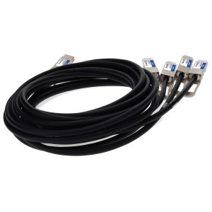 AddOn Networks ADD-Q4AR4Q56MX-P1M InfiniBand/fibre optic cable 1 m QSFP-DD 4x QSFP56 DAC Black