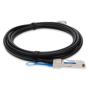 AddOn Networks Juniper Networks JNP-QSFP-DAC-3M to Arista Networks CAB-Q-Q-3M Compatible TAA Compliant 40GBase-CU QSFP+ Direct Attach Cable (Passive Twinax, 3m)