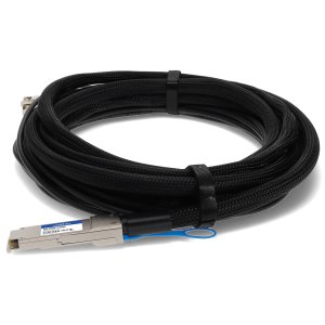 AddOn Networks ADD-QMXSCI-PDAC2M InfiniBand/fibre optic cable 2 m QSFP+ 4x SFP+ DAC Black, Stainless steel