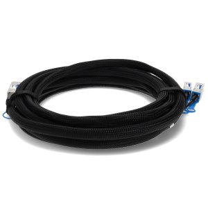 AddOn Networks ADD-QMXSCI-PDAC2M InfiniBand/fibre optic cable 2 m QSFP+ 4x SFP+ DAC Black, Stainless steel