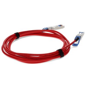AddOn Networks HP JL487A to Intel XXVDACBL0-5M TAA Compliant 25GBase-CU SFP+ Direct Attach Cable (Passive Twinax, 0.5m, Red)