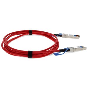AddOn Networks HP JL487A to Intel XXVDACBL0-5M TAA Compliant 25GBase-CU SFP+ Direct Attach Cable (Passive Twinax, 0.5m, Red)