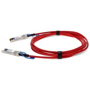 AddOn Networks HP JL487A-1M to Intel XXVDACBL1M TAA Compliant 25GBase-CU SFP+ Direct Attach Cable (Passive Twinax, 1m, Red)